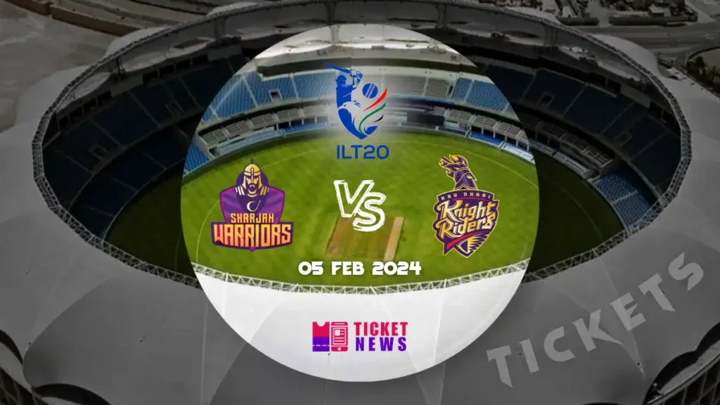 Sharjah Warriors Vs Knight Riders Tickets