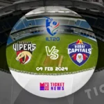 Desert Vipers Vs Dubai Capitals Tickets