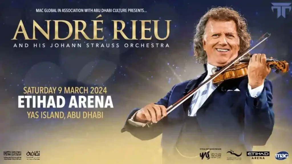 Andre rieu orchestra abhu Dhabi