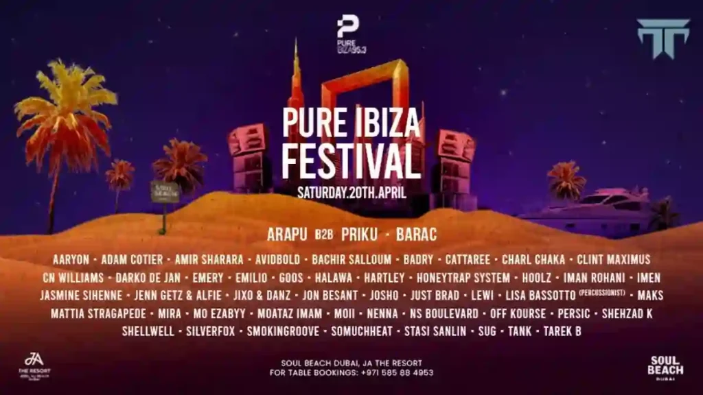 pure ibiza dubai 2024