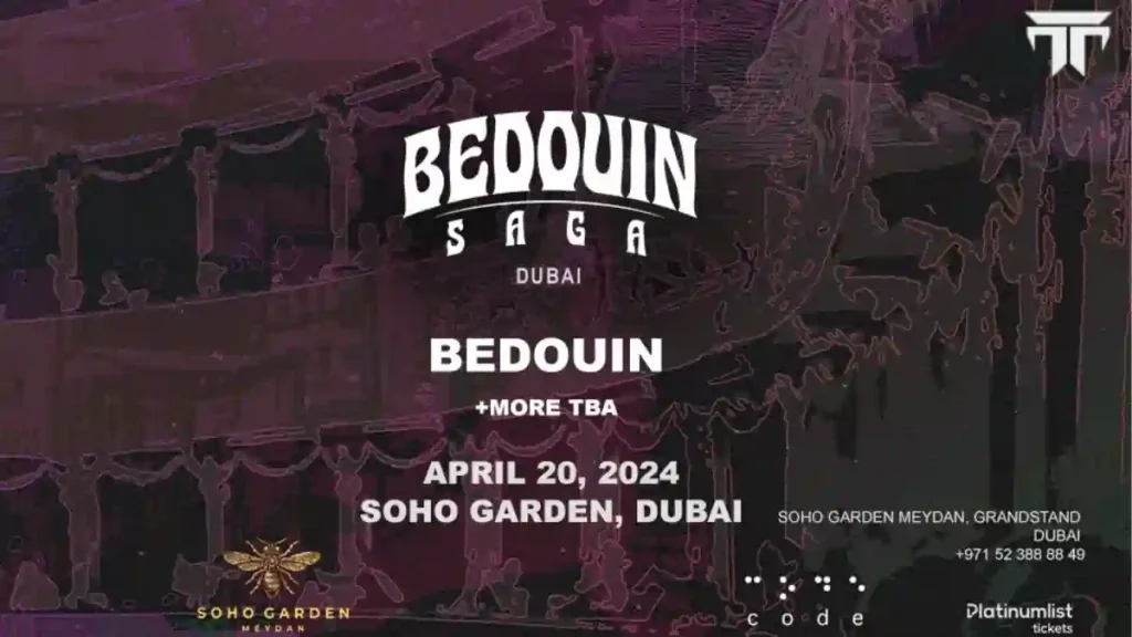 Bedouin saga live dubai