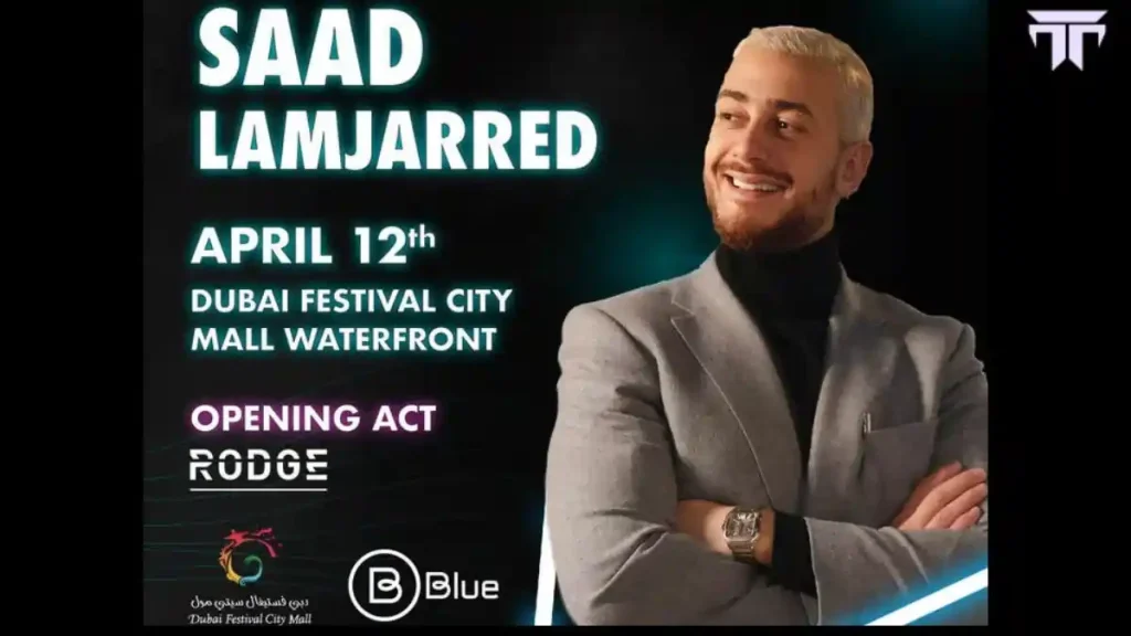 Saad Lamjarred along with Dj Rodge