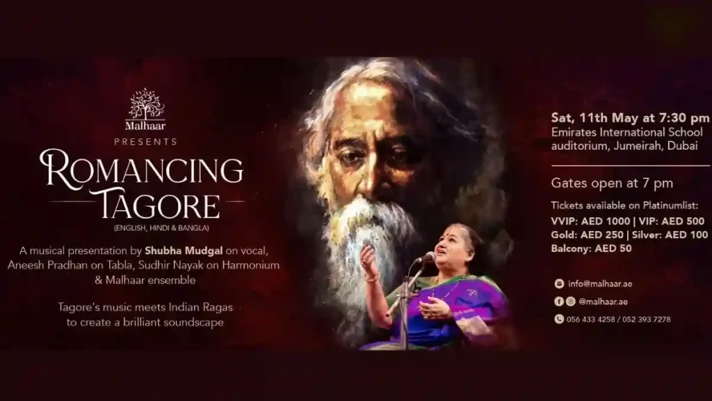 Romancing Tagore Featuring Shubha Mudgal Live