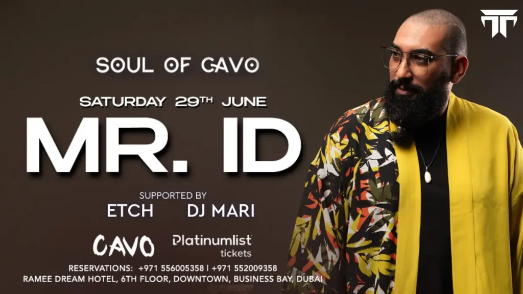 Cavo Presents Mr. ID Performing Live