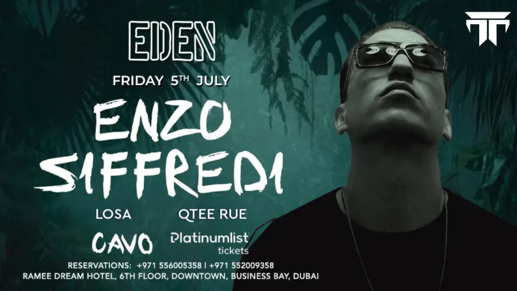 Eden Presents Enzo Siffredi Performing Live