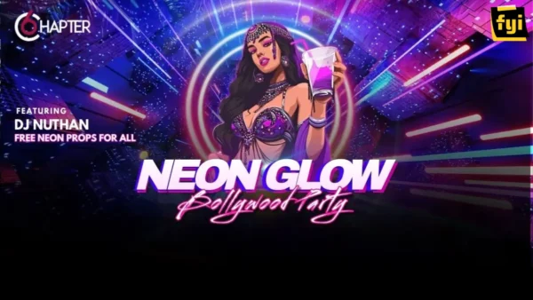 Saturday Neon Glow Bollywood Party