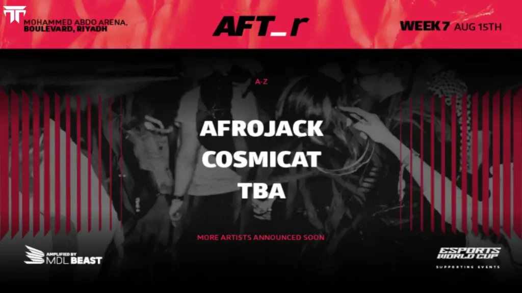 Week 7 presents Afrojack & Cosmicat