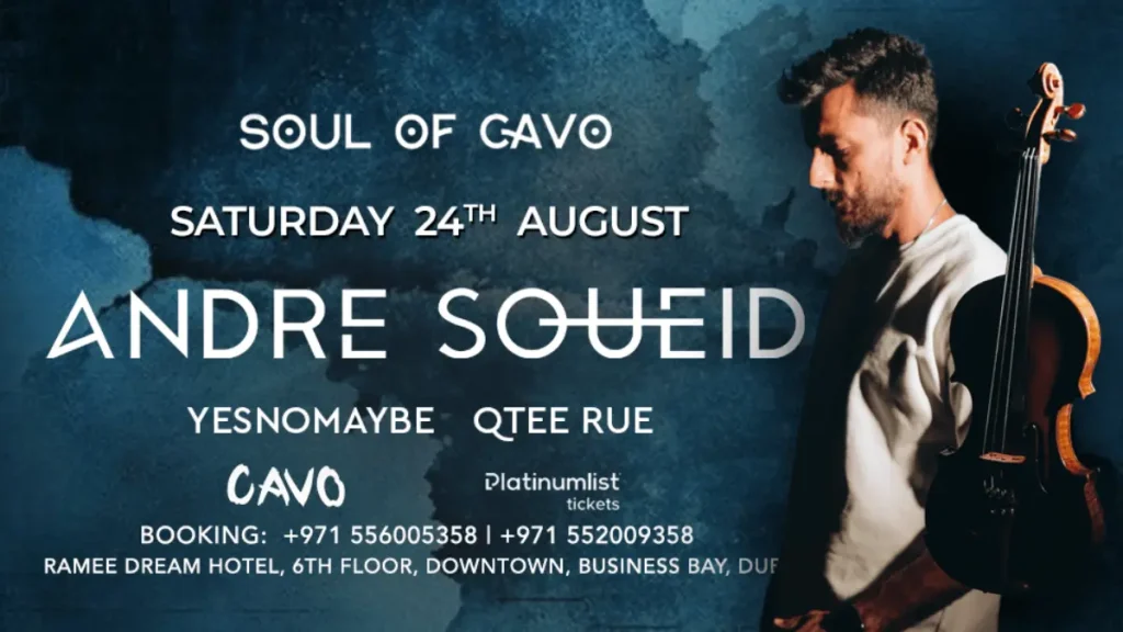 Andre Soueid Live Dubai