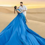 Dubai Desert Flying Dress