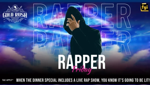 Rapper Show Gold Rush Brews