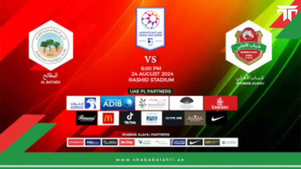 Shabab Al Ahli FC vs Al Bataeh FC