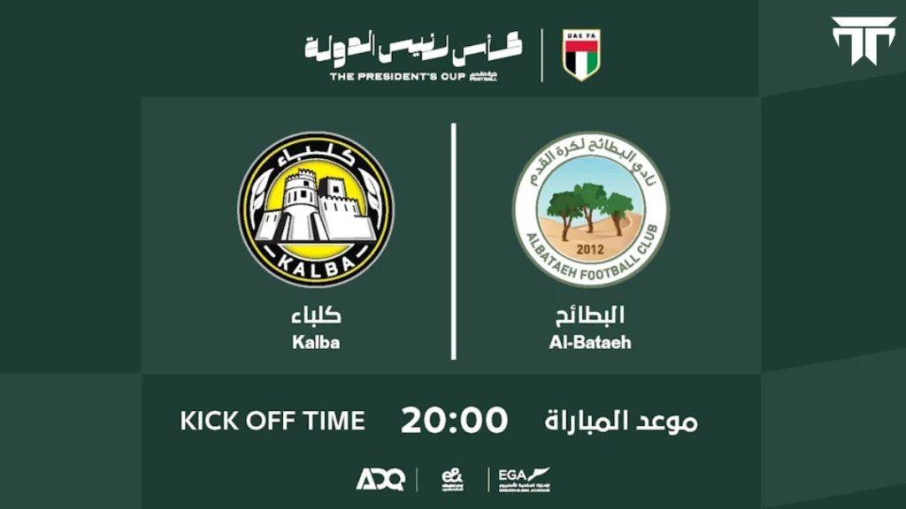 Al Bataeh FC vs Kalba FC