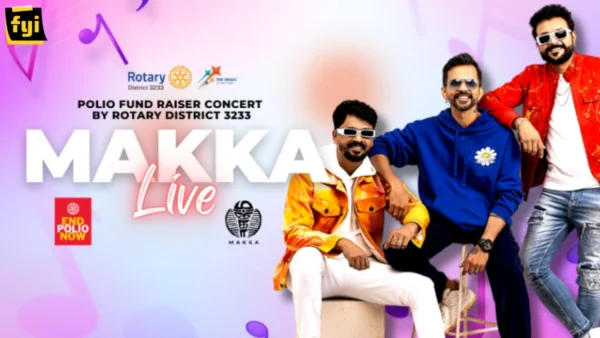 MAKKA Live Polio fundraiser Rotary