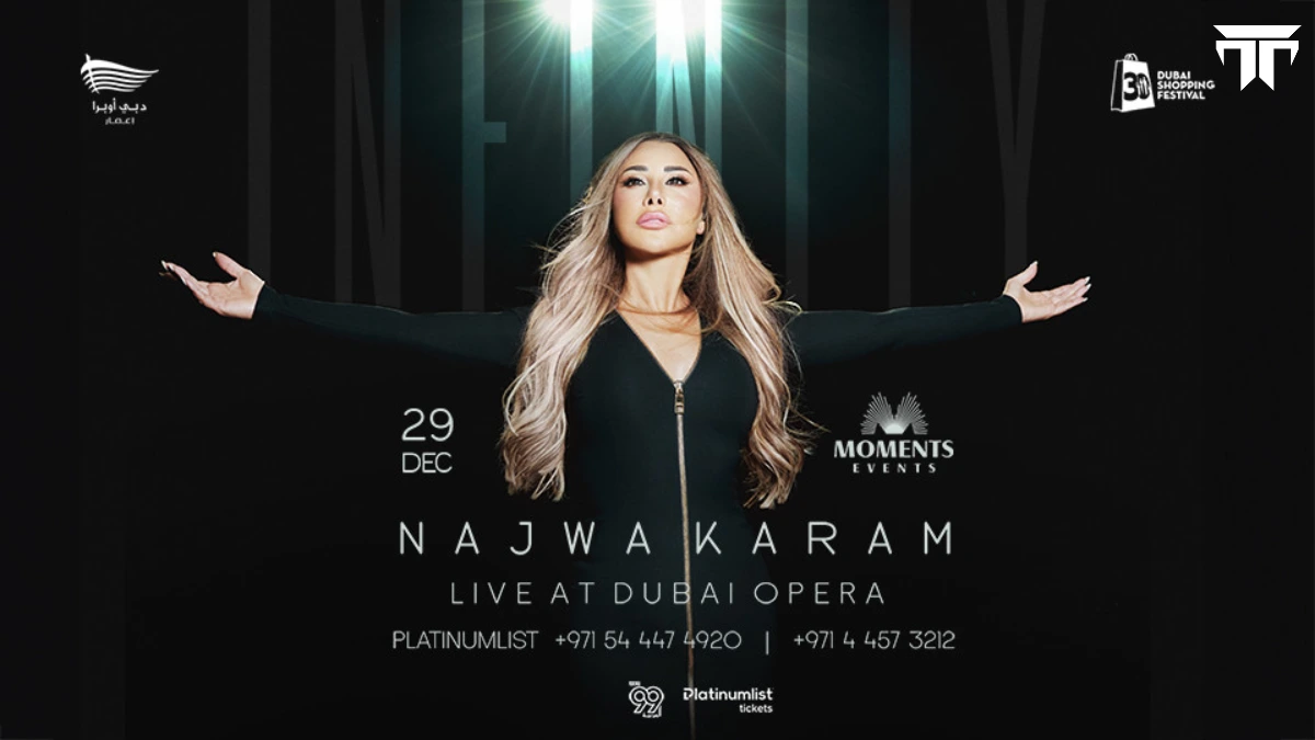 Najwa Karam Concert at Dubaِi Opera